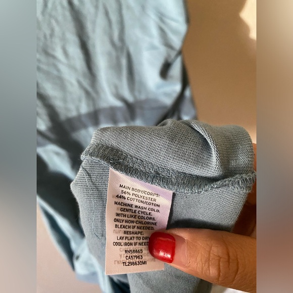 Leith Ruched Bodycon Dress in Blue, Nordstrom - Picture 2 of 8